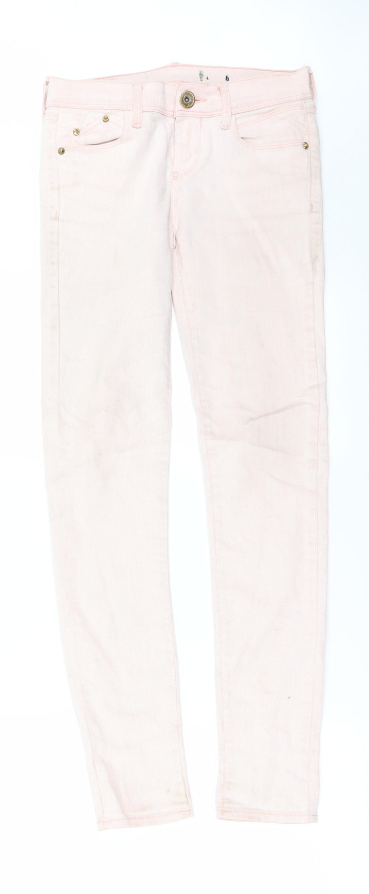 Preworn Womens Pink   Straight Jeans Size 28 in L28 in