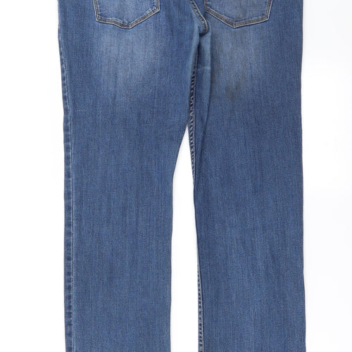 NEXT Womens Blue   Skinny Jeans Size 16 L28 in