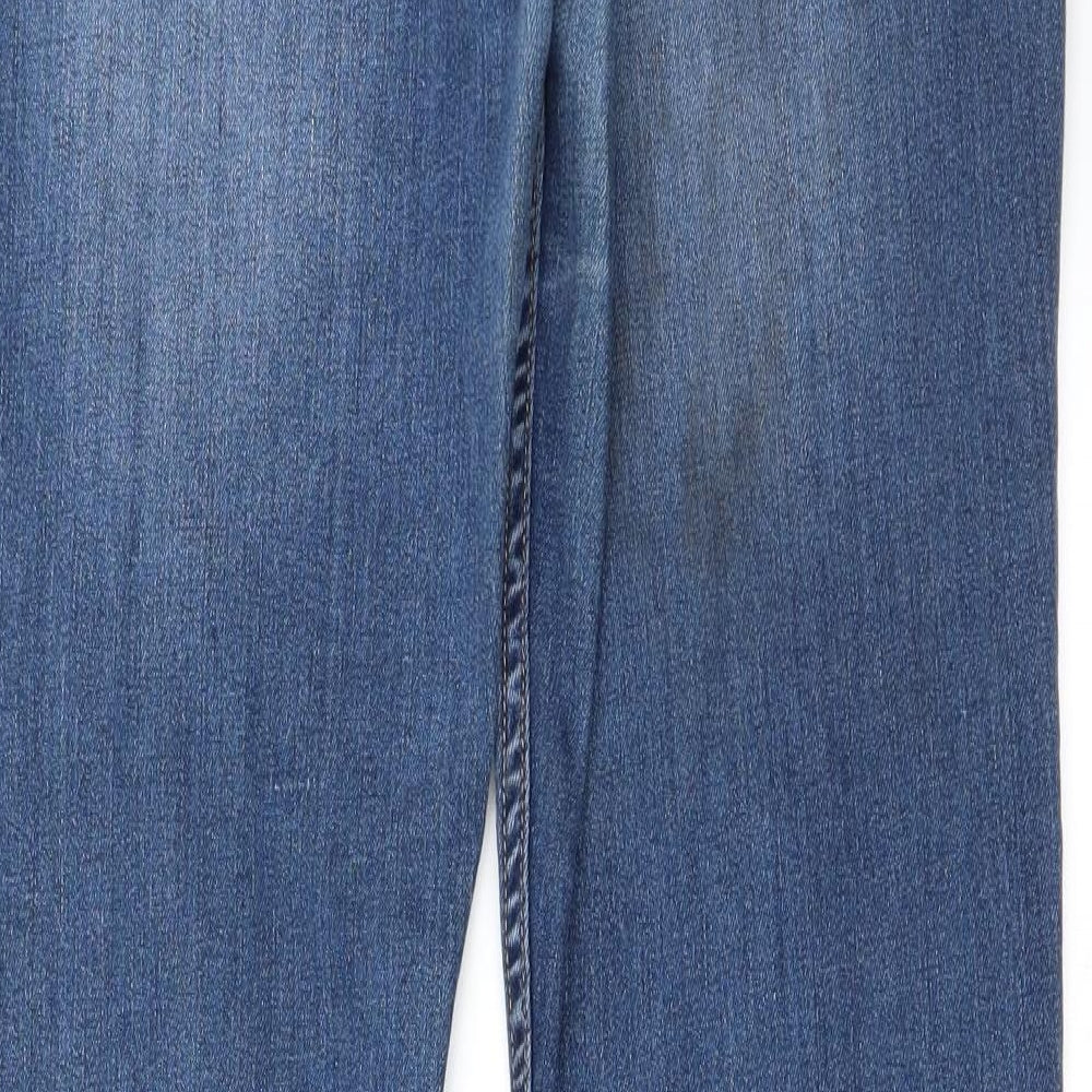 NEXT Womens Blue   Skinny Jeans Size 16 L28 in