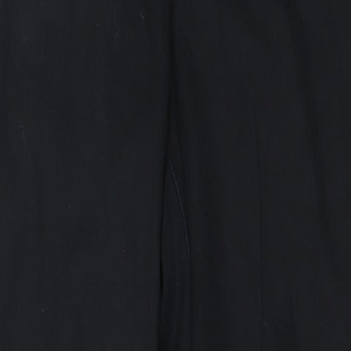 Preworn Womens Black   Trousers  Size 32 in L27 in