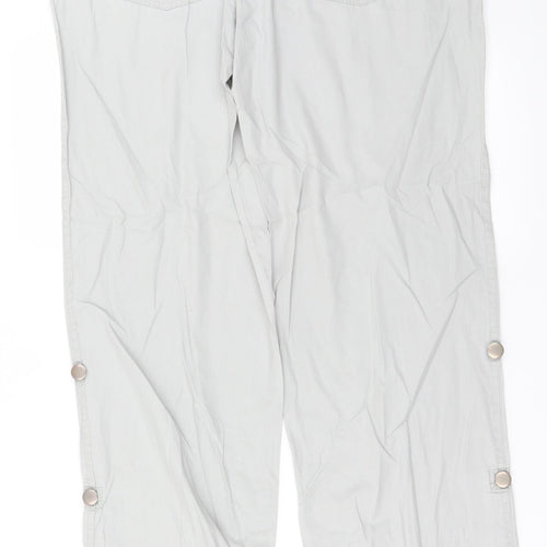 Papaya Womens Grey   Trousers  Size 32 in L26 in
