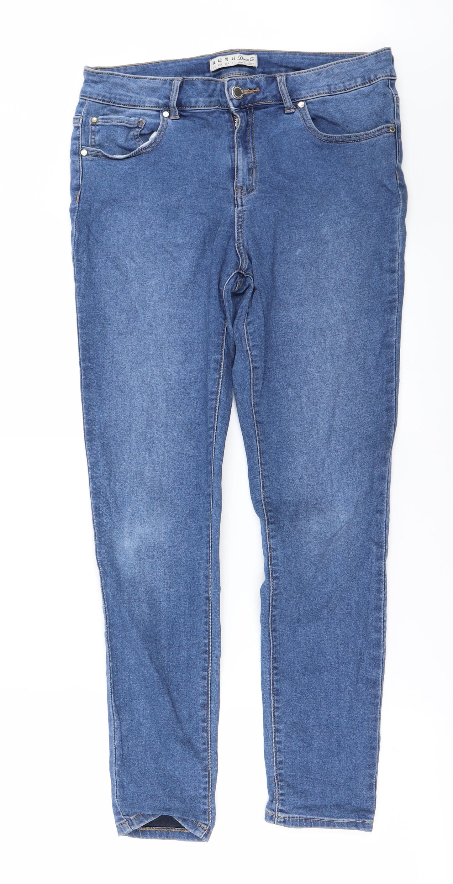 denim co Womens Blue   Skinny Jeans Size 14 L26 in