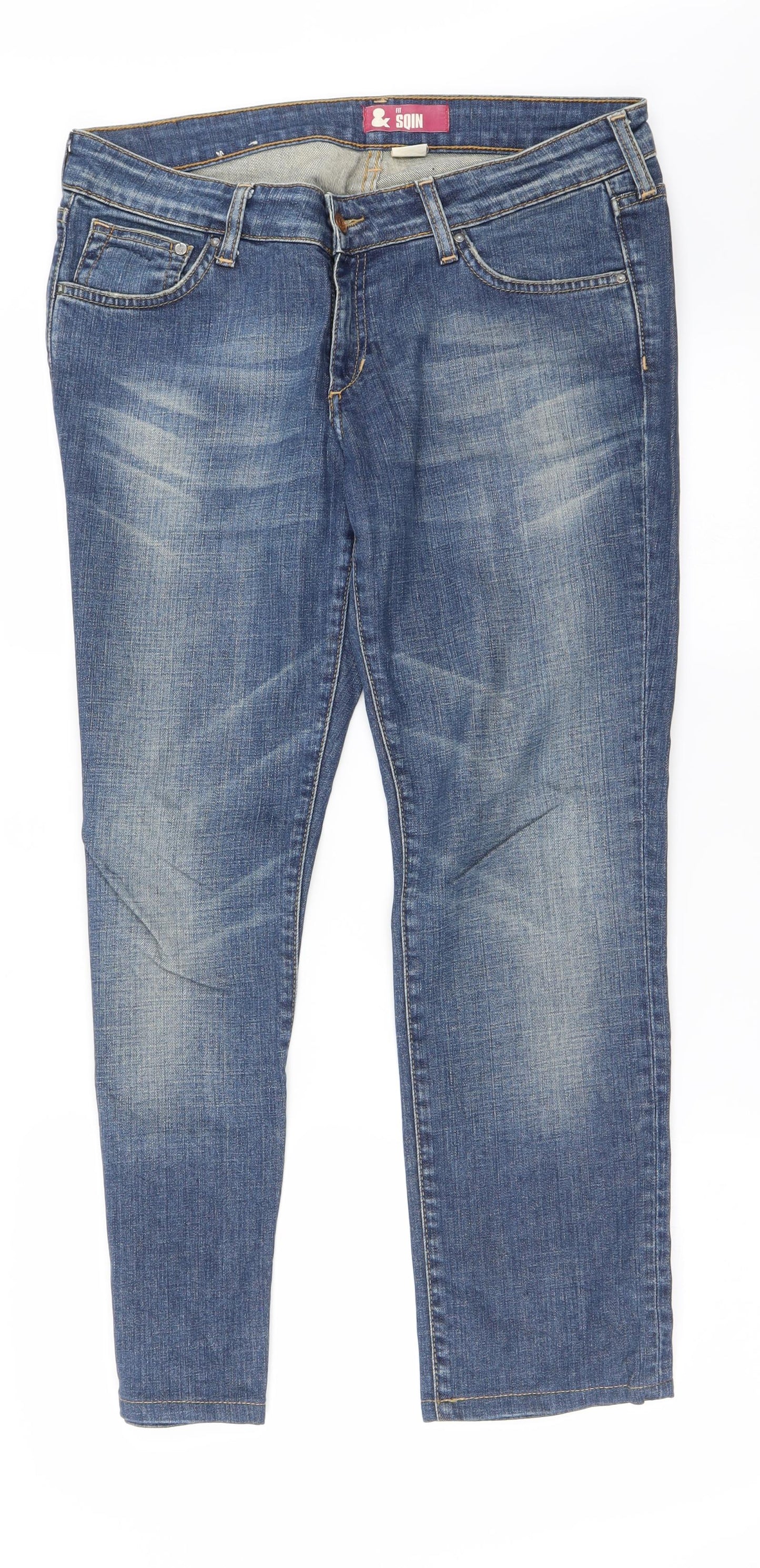 Preworn Mens Blue   Straight Jeans Size 32 in L25 in