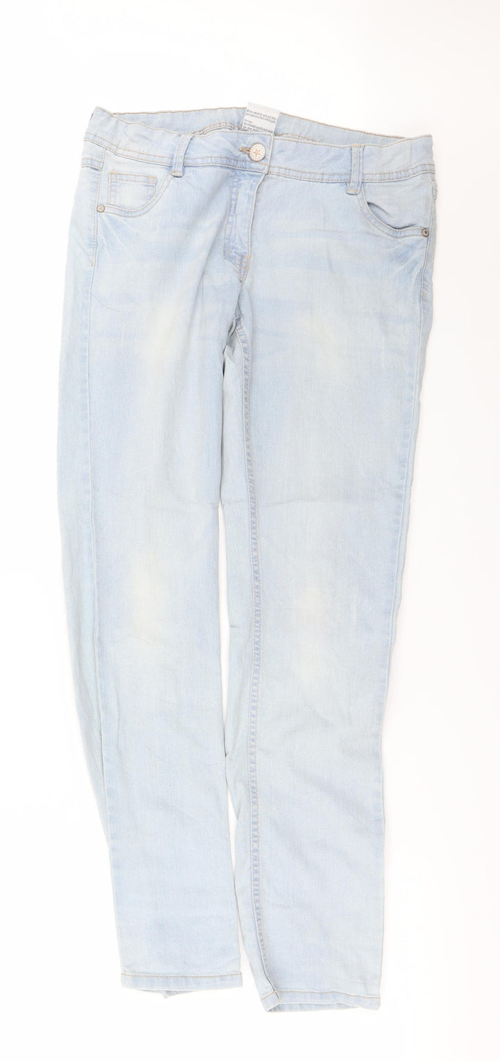 Preworn Womens Blue   Straight Jeans Size 31 in L29 in