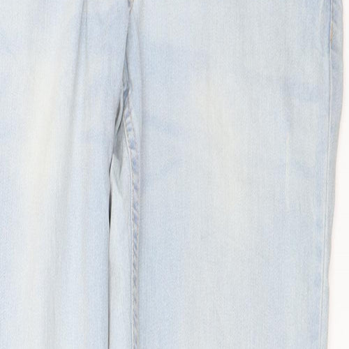 Preworn Womens Blue   Straight Jeans Size 31 in L29 in