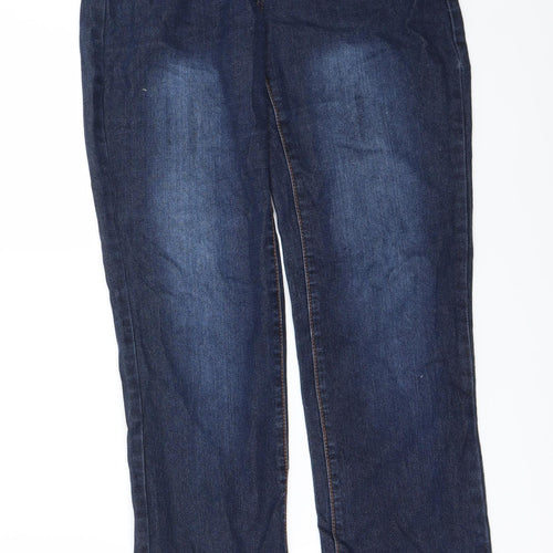 Janina Womens Blue   Straight Jeans Size 30 in L28 in