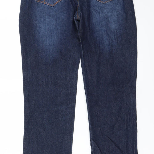 Janina Womens Blue   Straight Jeans Size 30 in L28 in