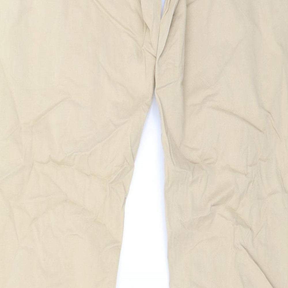 Preworn Mens Beige   Straight Jeans Size 32 in L32 in