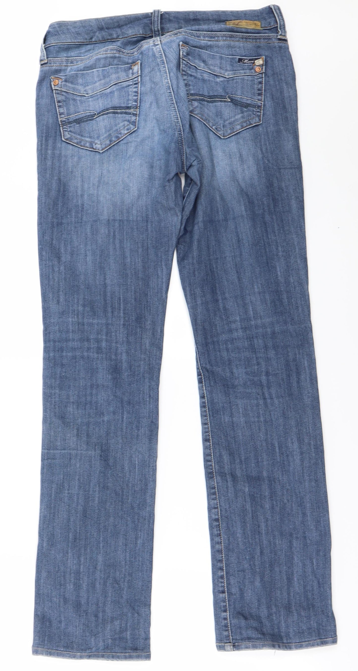 Preworn Womens Blue   Straight Jeans Size 30 in L29 in