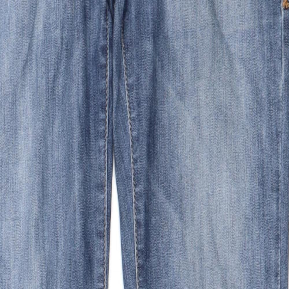 Preworn Womens Blue   Straight Jeans Size 30 in L29 in