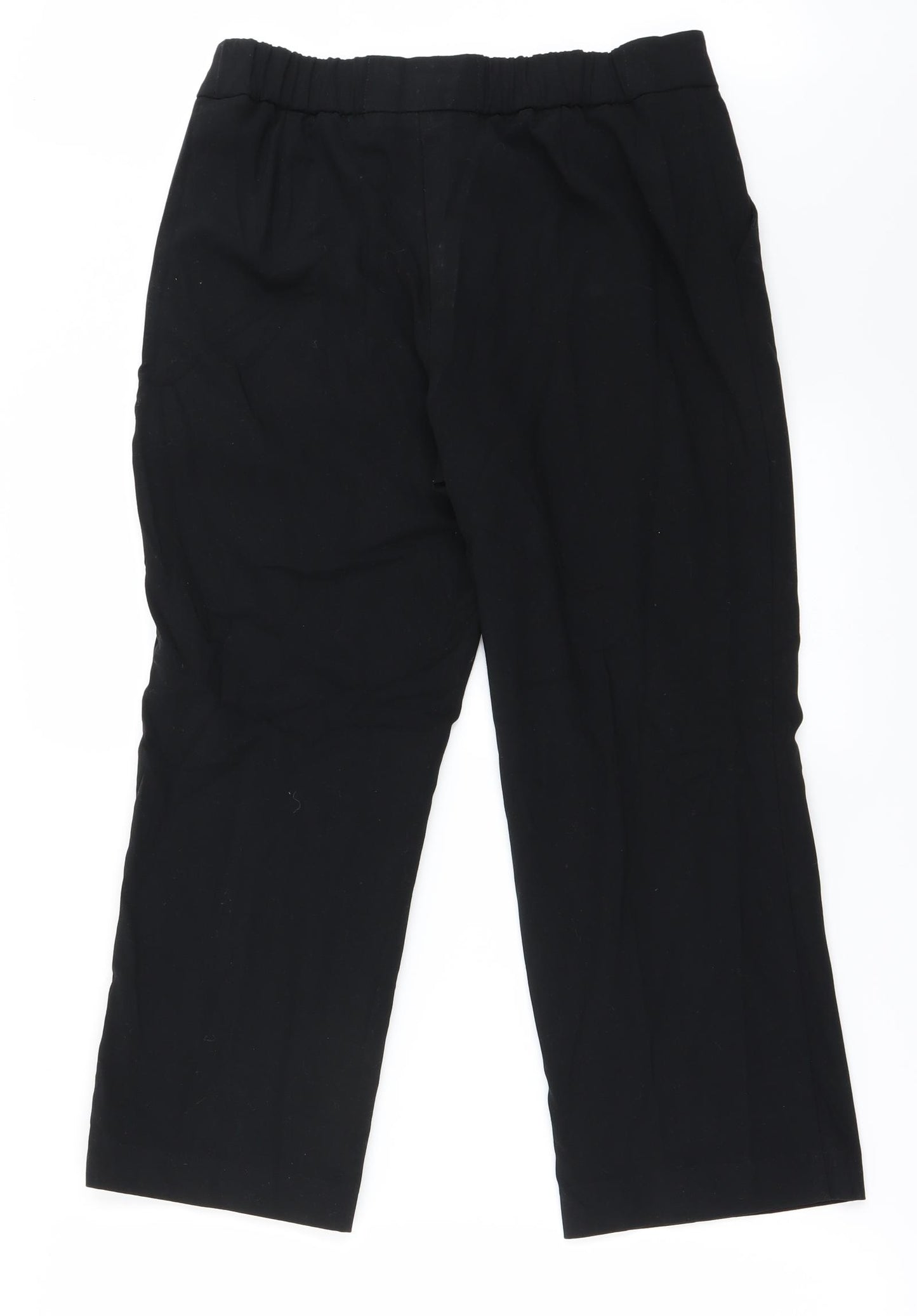 Marks and Spencer Womens Black   Trousers  Size 12 L21 in