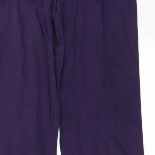 Preworn Womens Purple   Straight Jeans Size 28 in L29 in