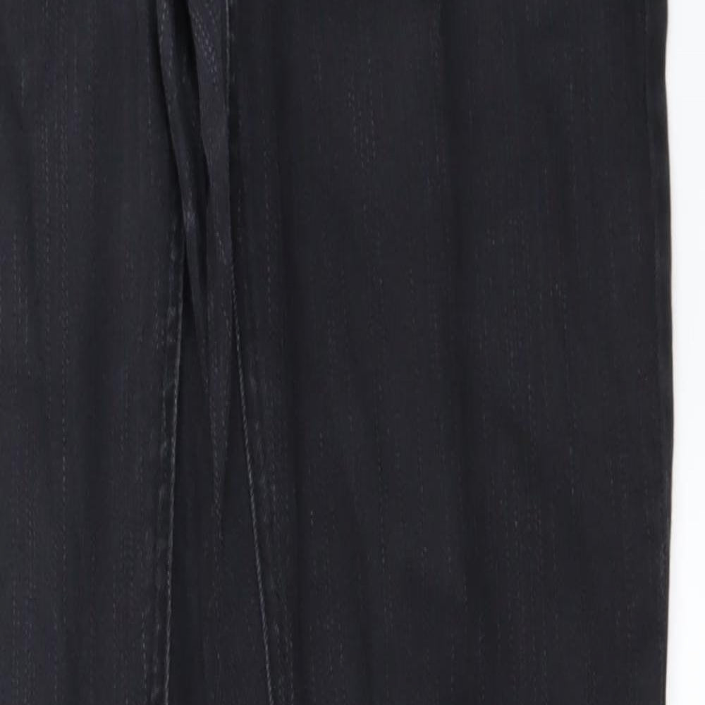 AJC Womens Black   Straight Jeans Size 12 L30 in