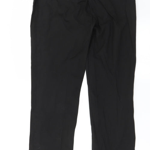Preworn Womens Black   Trousers  Size 30 in L25 in