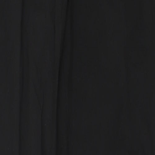 Preworn Womens Black   Trousers  Size 30 in L25 in