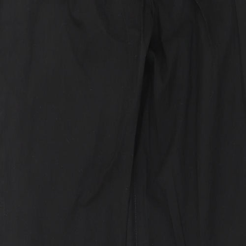Preworn Womens Black   Trousers  Size 30 in L25 in