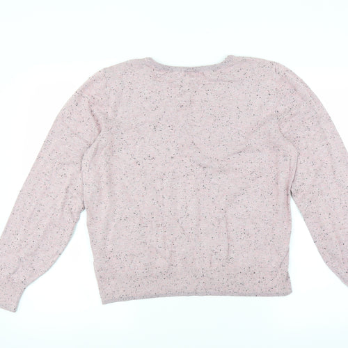 H&M Womens Pink   Pullover Jumper Size L