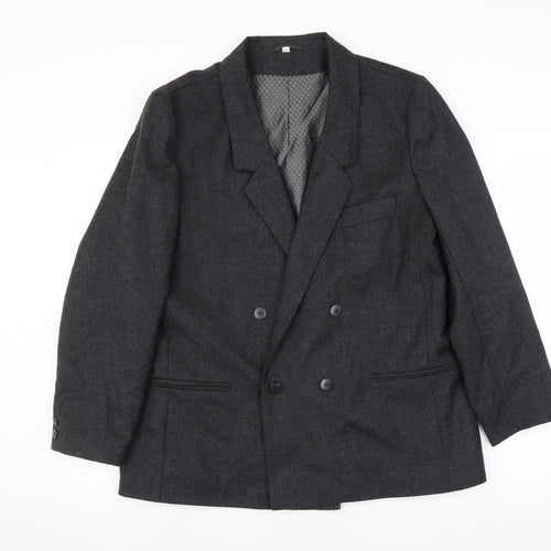 Preworn Womens Grey   Jacket Suit Jacket Size 16