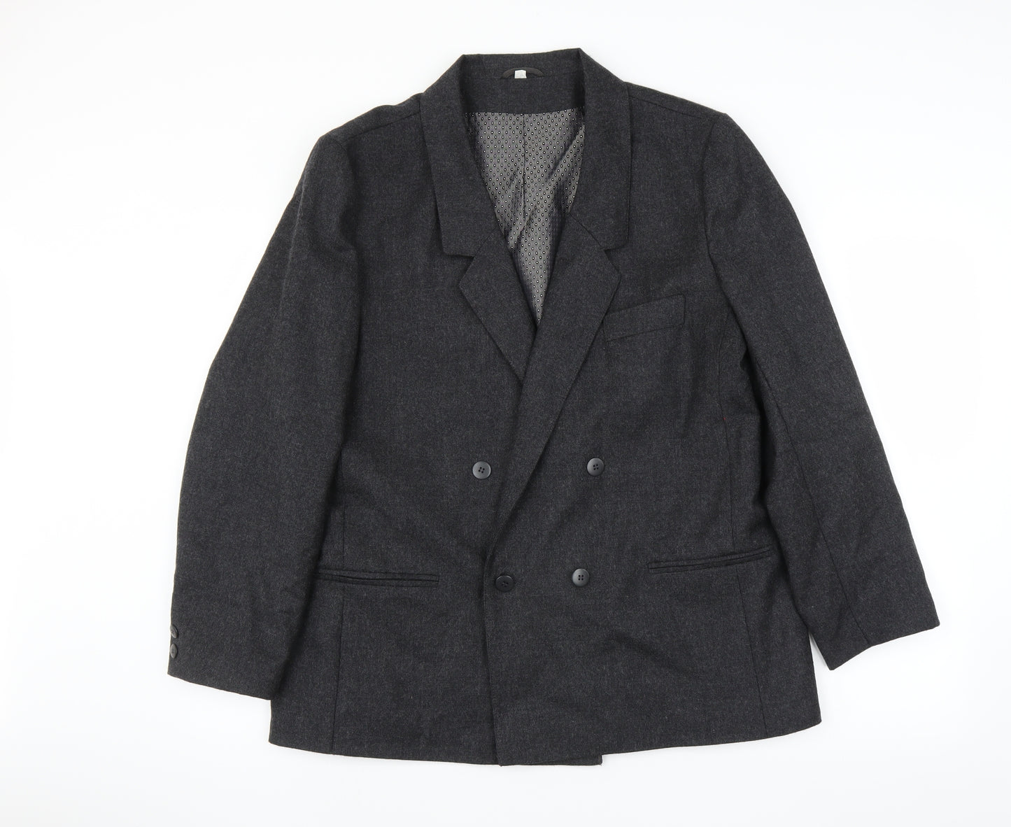 Preworn Womens Grey   Jacket Suit Jacket Size 16