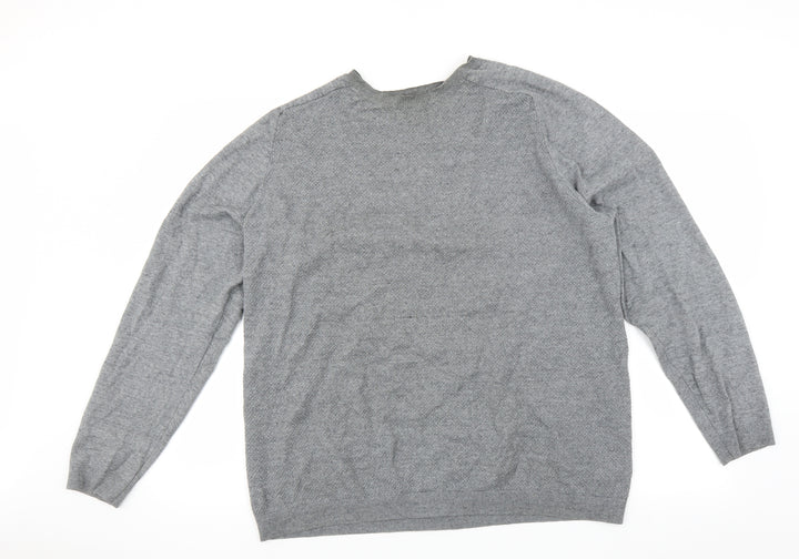 NEXT Mens Grey Pullover Jumper Size XL