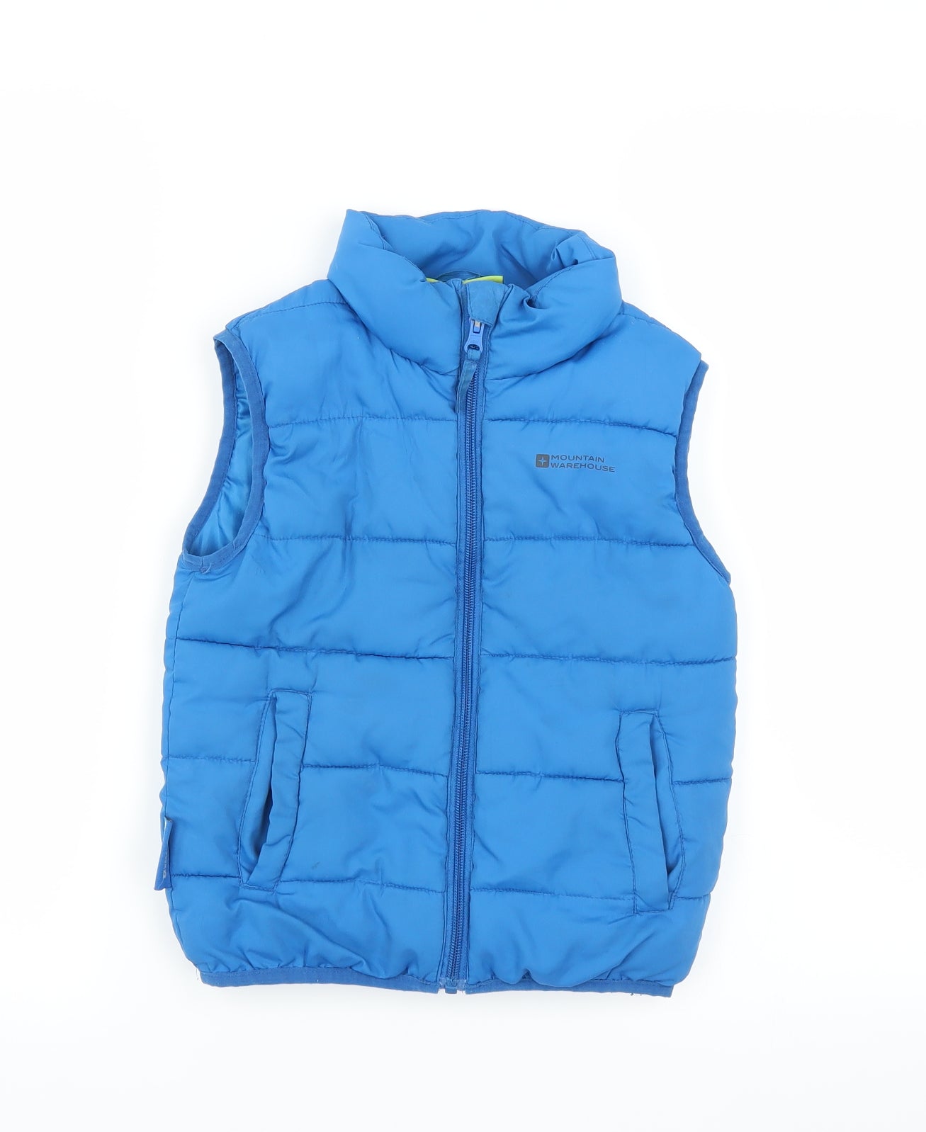 Mountain Warehouse Boys Blue   Gilet Jacket Size 5-6 Years