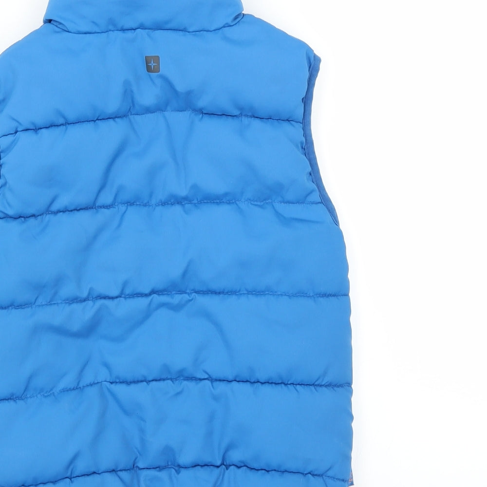 Mountain Warehouse Boys Blue   Gilet Jacket Size 5-6 Years