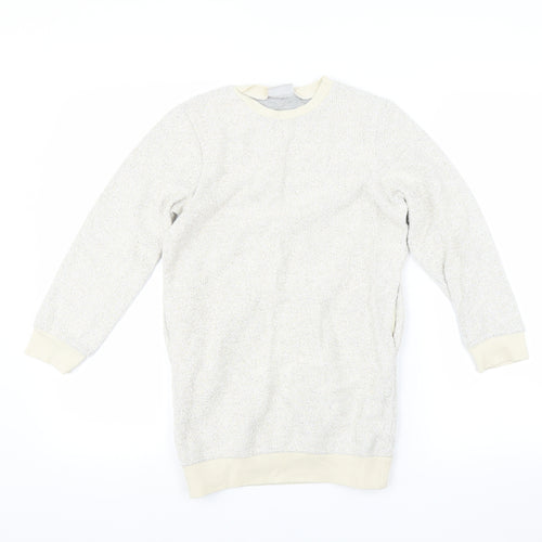 NEXT Girls Ivory   Pullover Sweatshirt Size 10 Years