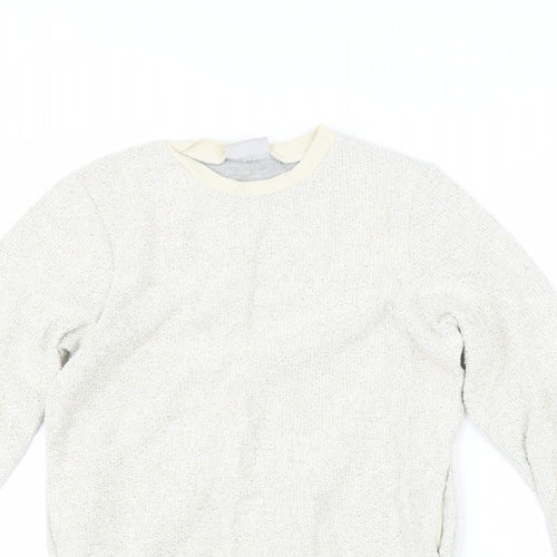 NEXT Girls Ivory   Pullover Sweatshirt Size 10 Years