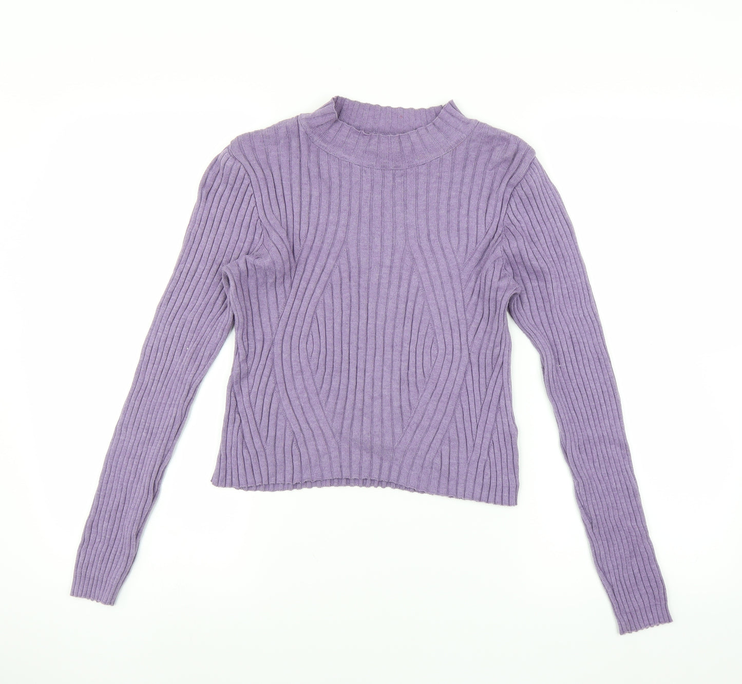 Primark Womens Purple   Pullover Jumper Size S