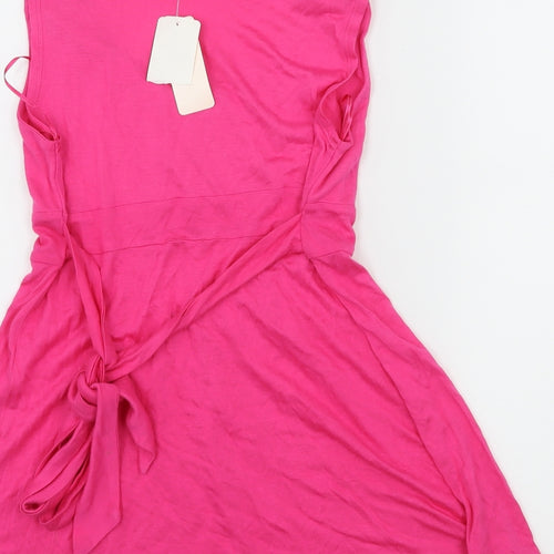 Sophie Girls Pink  Jersey Basic Tank Size 13 Years