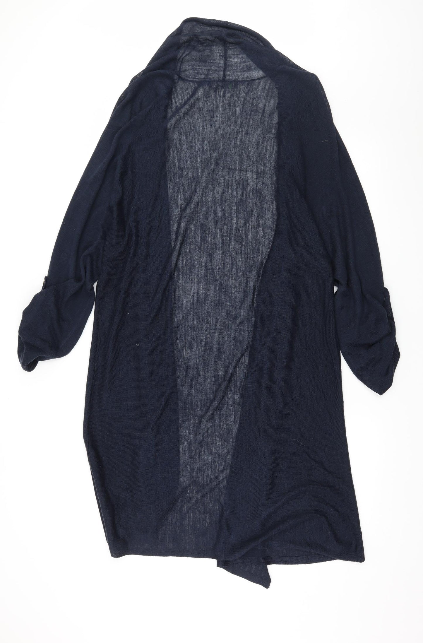 Marks and Spencer Womens Blue   Cardigan Jumper Size 24