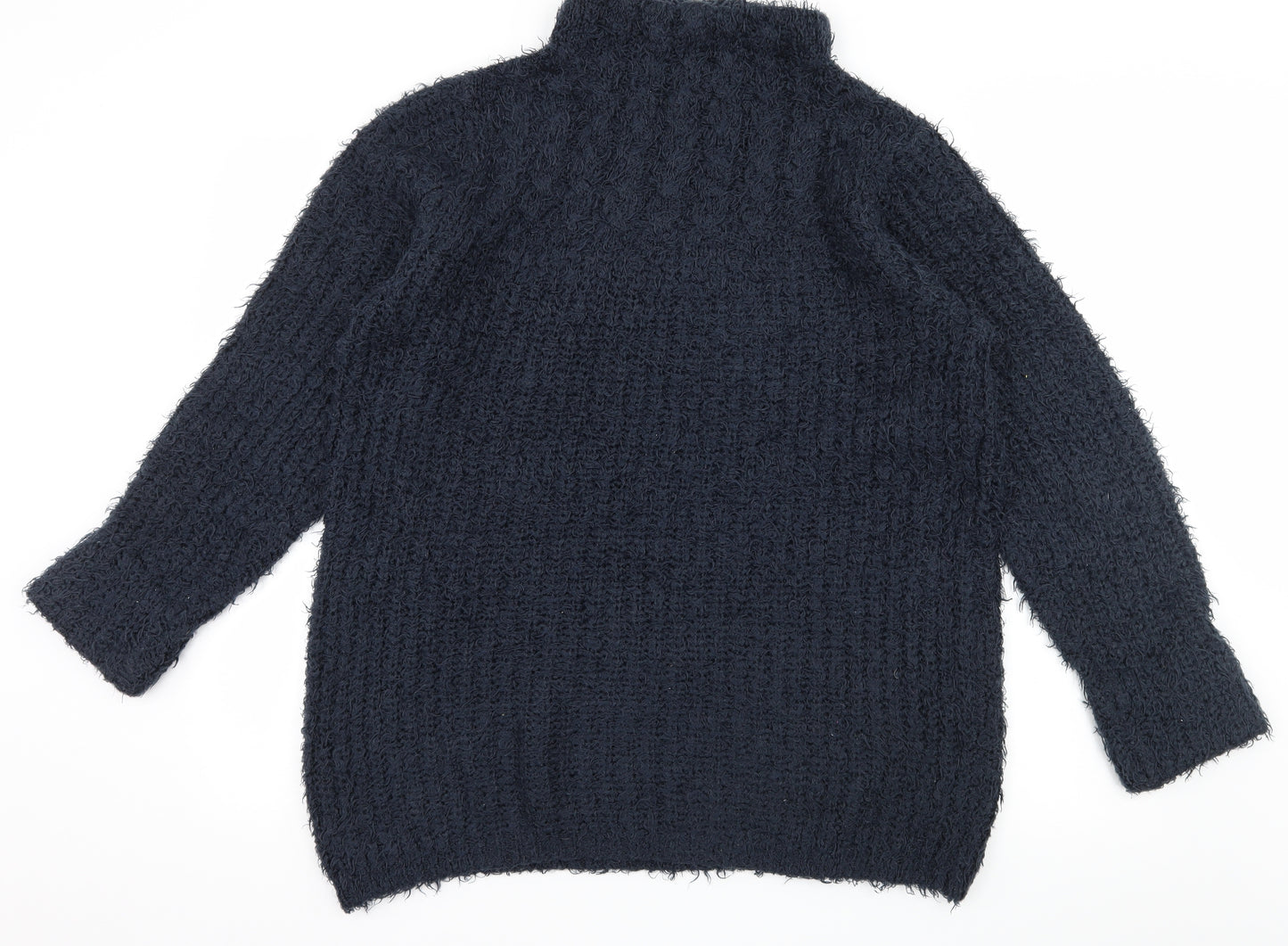Preworn Womens Blue  Knit Pullover Jumper Size M