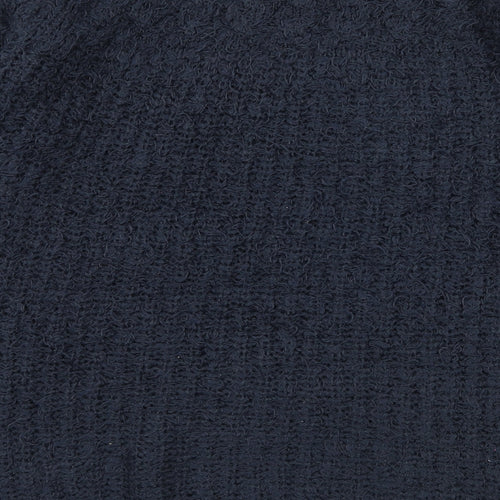 Preworn Womens Blue  Knit Pullover Jumper Size M