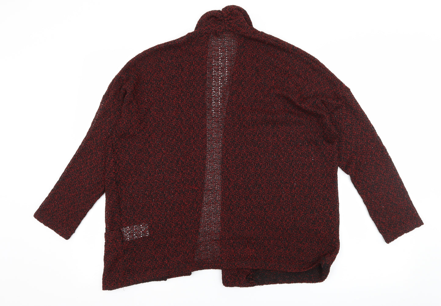 Staring at Stars Womens Red  Knit Cardigan Jumper Size M