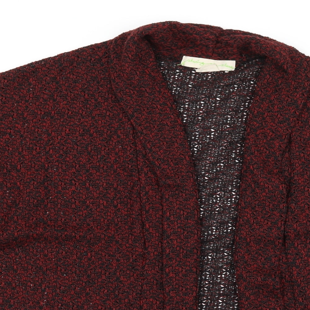 Staring at Stars Womens Red  Knit Cardigan Jumper Size M
