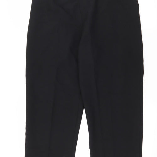 Preworn Womens Black   Trousers  Size 34 in L25 in