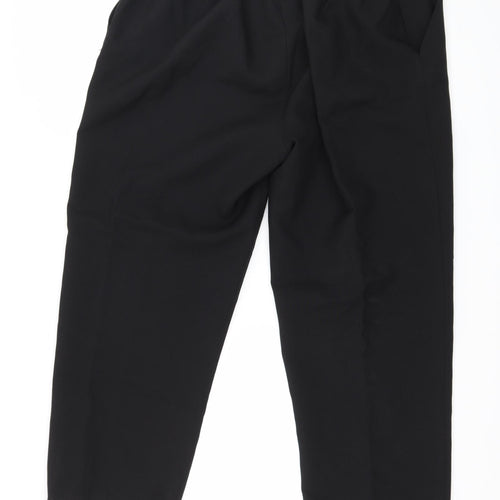 Preworn Womens Black   Trousers  Size 34 in L25 in