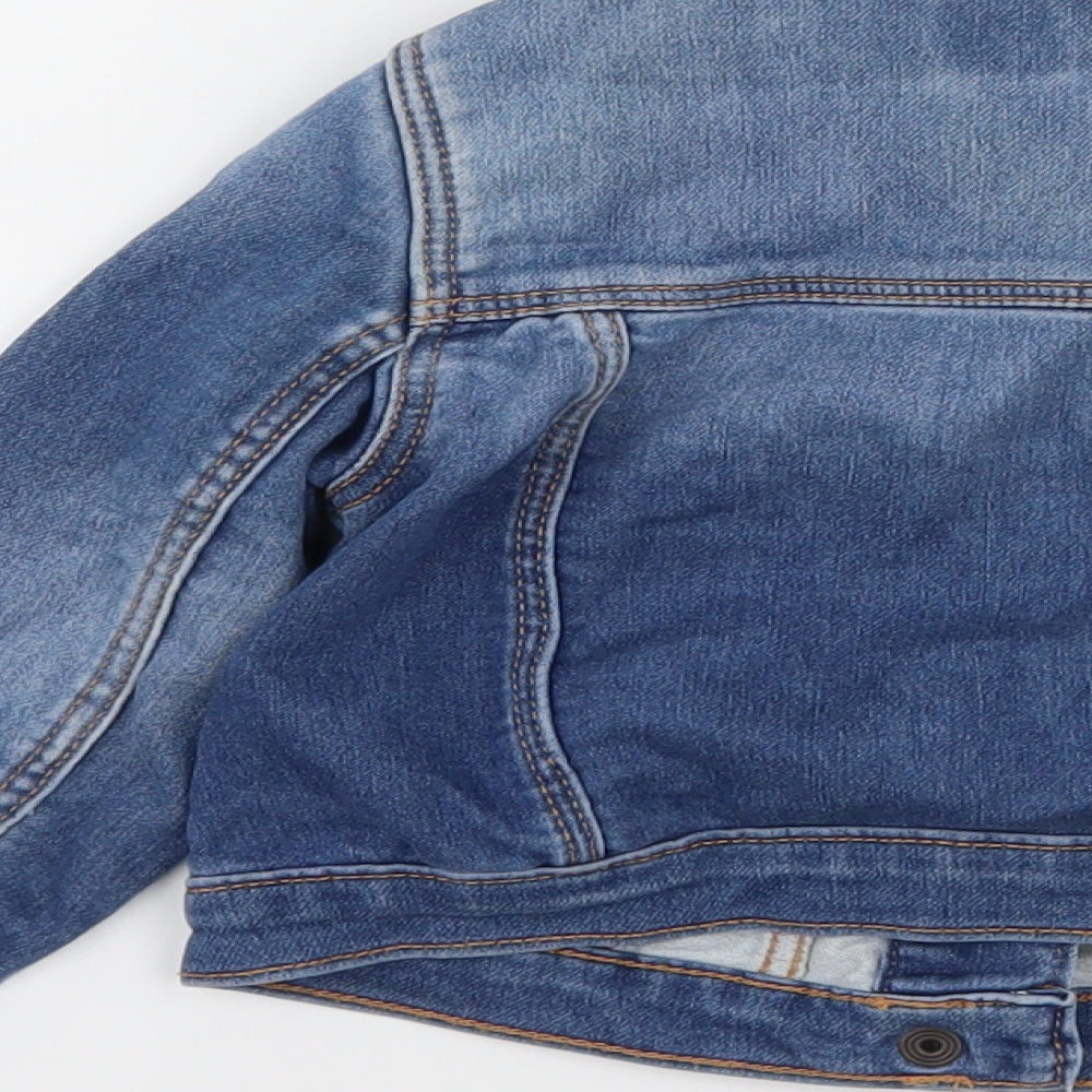 Gap Girls Blue  Denim Jacket  Size 3 Years