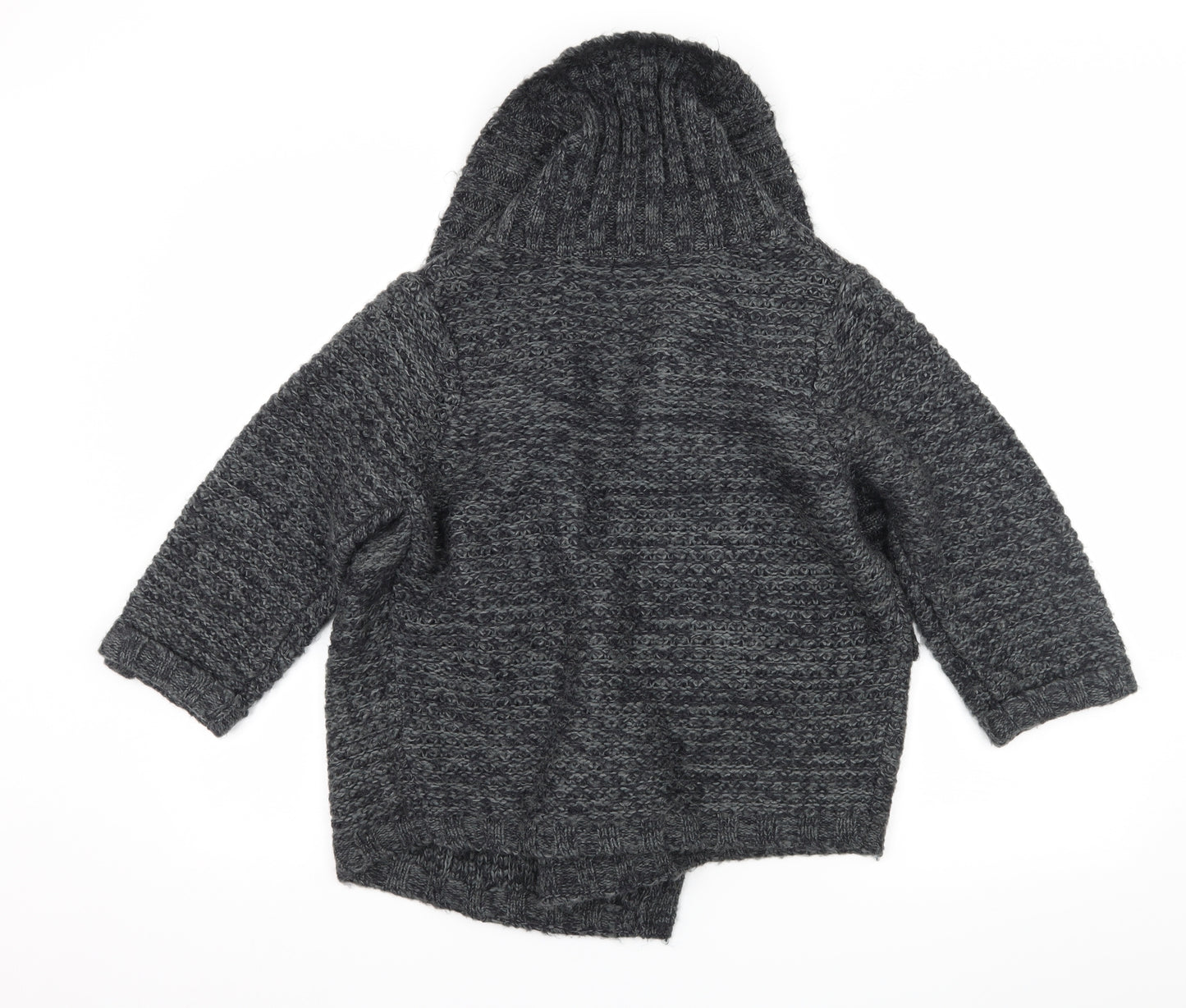 George Womens Grey  Knit Cardigan Jumper Size 16