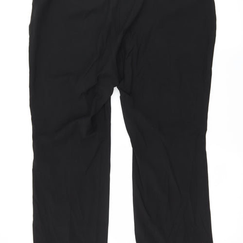 Marks and Spencer Womens Black   Trousers  Size 18 L28 in