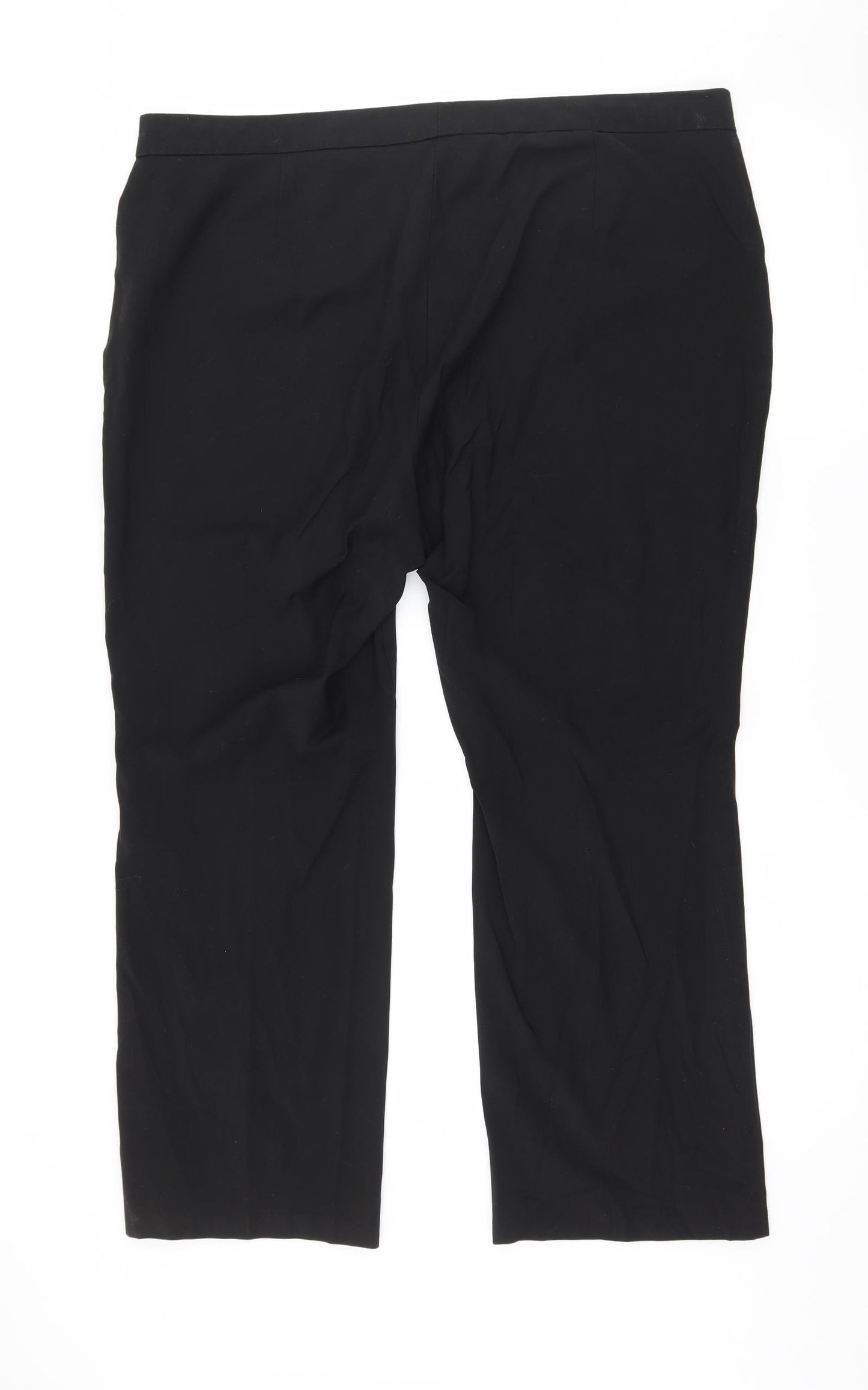 Marks and Spencer Womens Black   Trousers  Size 18 L28 in