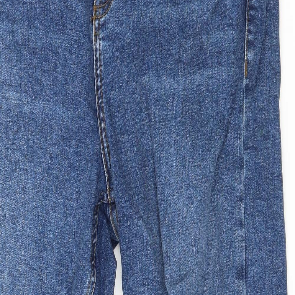 Topshop Womens Blue  Denim Skinny Jeans Size 30 in L28 in