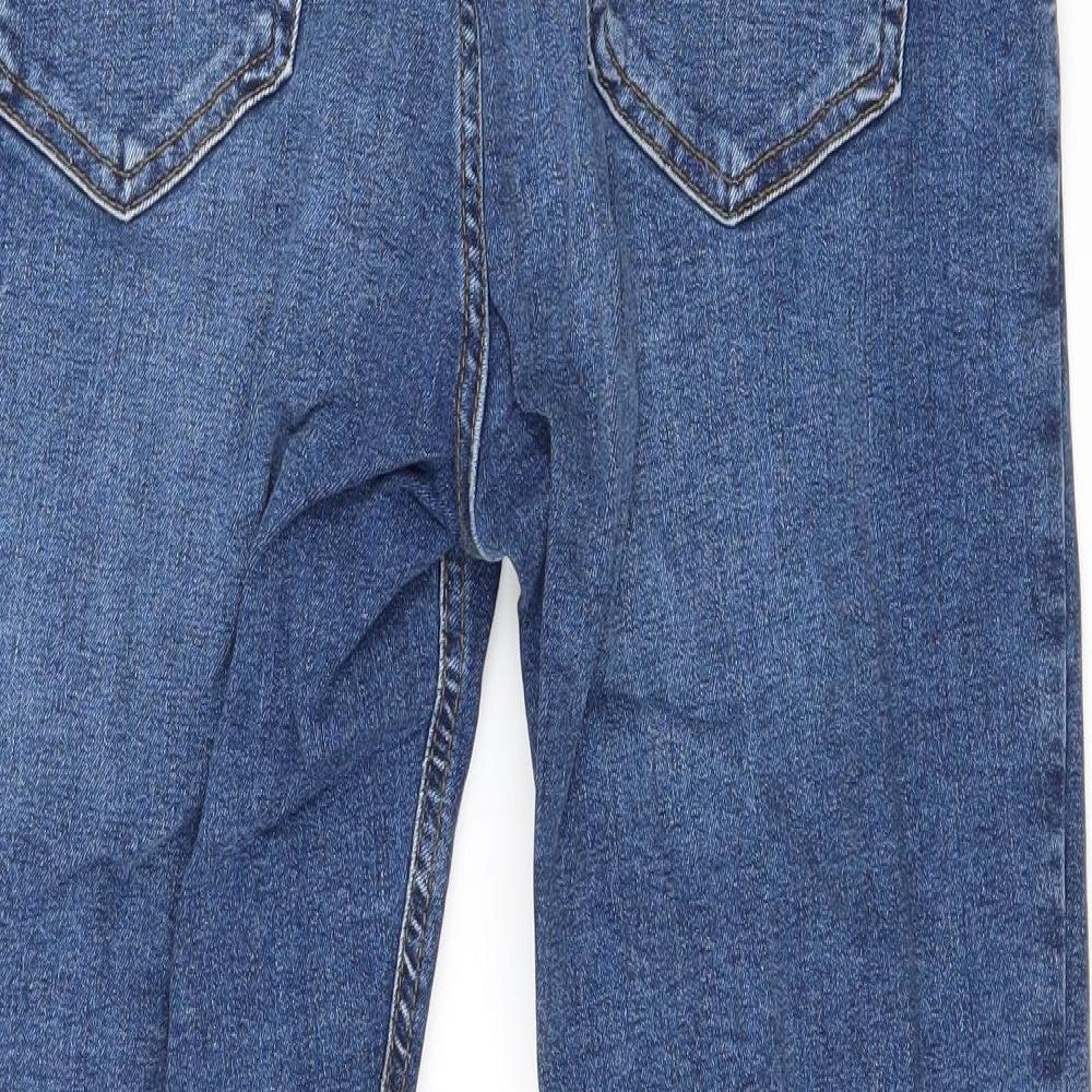 Topshop Womens Blue  Denim Skinny Jeans Size 30 in L28 in