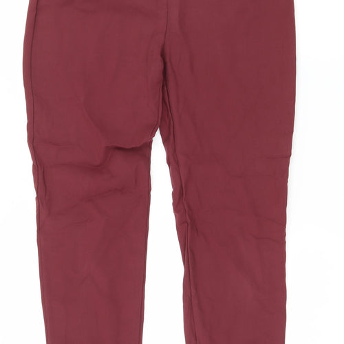 TU Womens Purple   Trousers  Size 10 L27 in