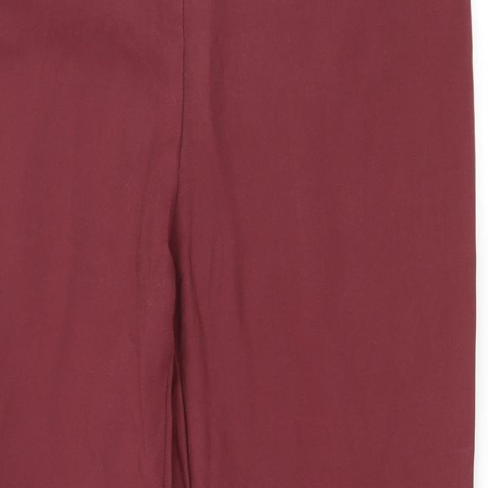 TU Womens Purple   Trousers  Size 10 L27 in