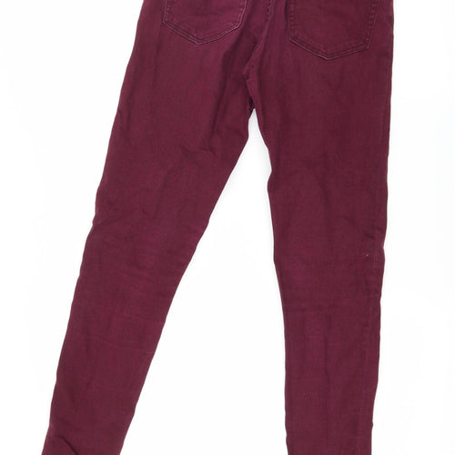 Esmara Womens Purple  Denim Skinny Jeans Size 10 L29 in