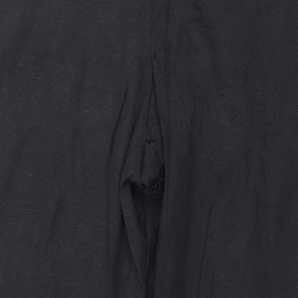 Wallis Womens Black   Trousers  Size 10 L27 in