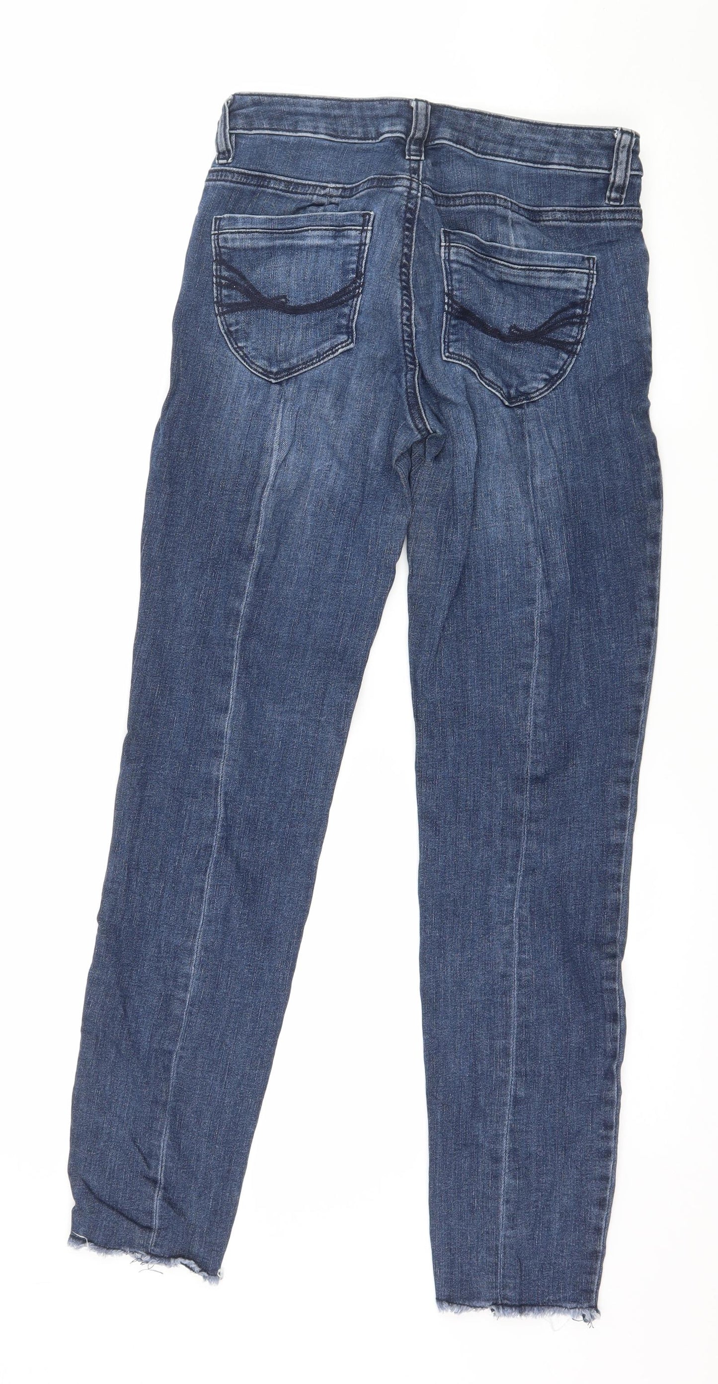 TOM TAILOR Womens Blue  Denim Skinny Jeans Size 27 in L28 in