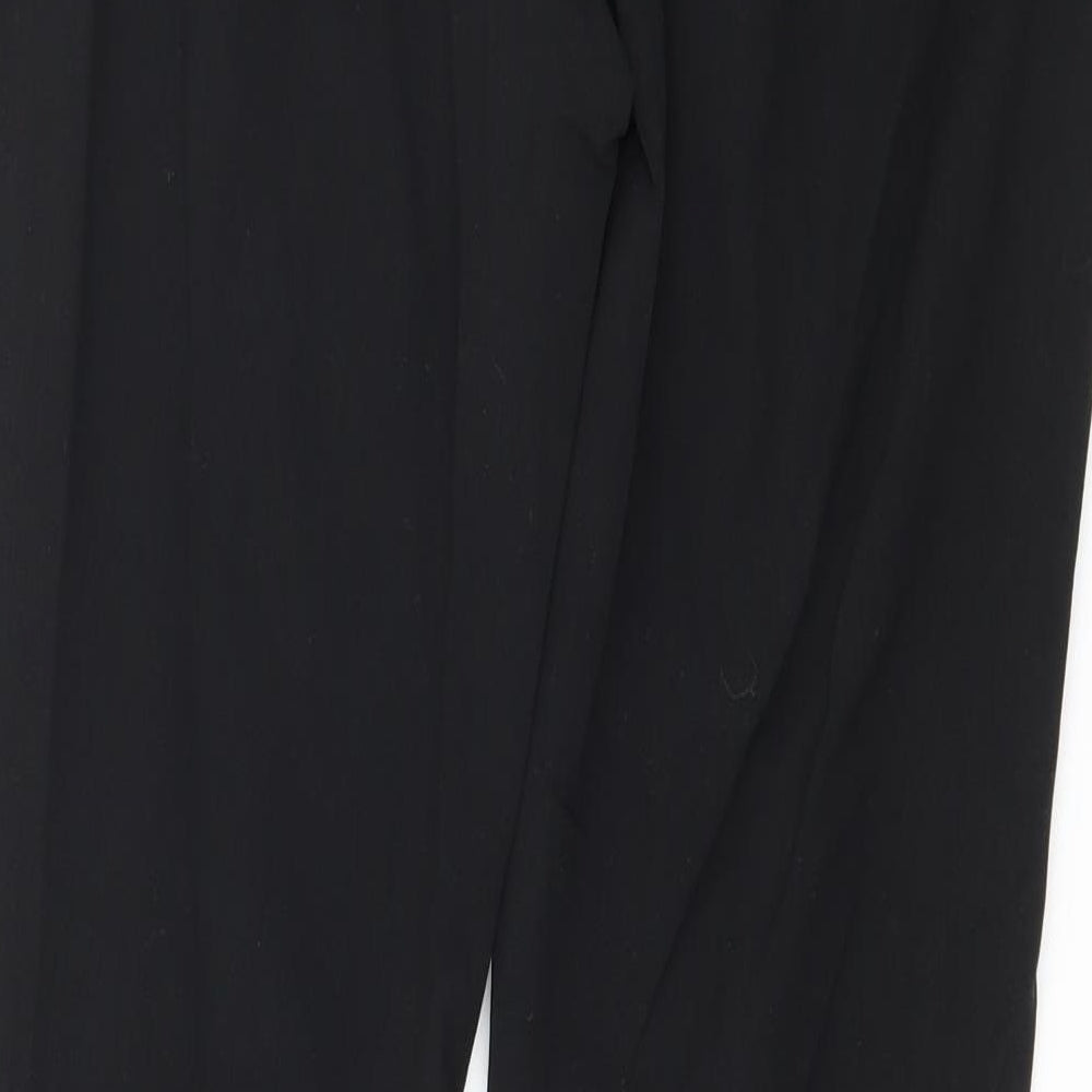 NEXT Womens Black   Trousers  Size 8 L28 in