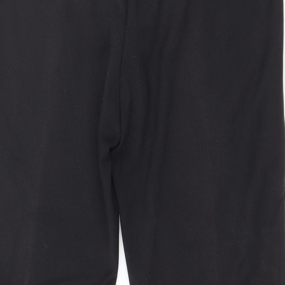 Marks and Spencer Womens Black   Trousers  Size 12 L25 in